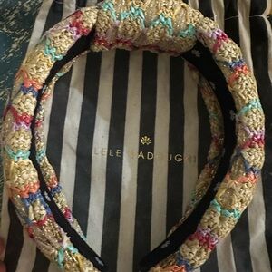 Lele Sadoughi Colorful Woven Headband